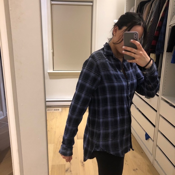 Sundry oversized flannel distressed size 1 - Picture 3 of 8